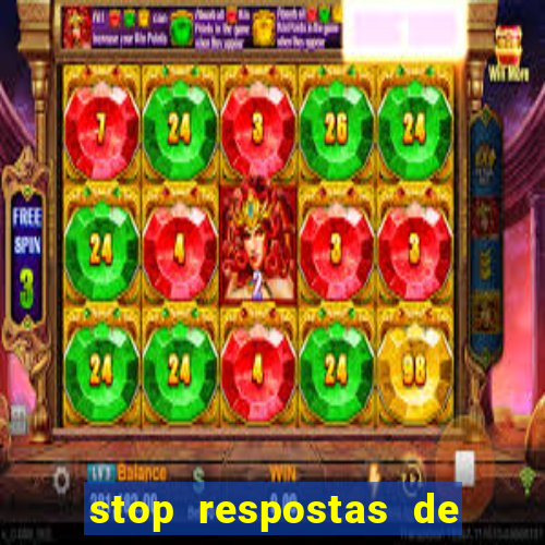 stop respostas de a a z